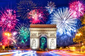 Fireworks in Paris Jigsaw Puzzle