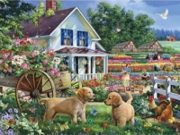 Flower Fun Farm Jigsaw Puzzle