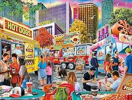 Food Truck Festival Jigsaw Puzzle