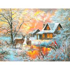 Frosty Glow Jigsaw Puzzle