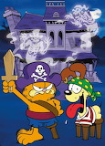 Garfield Pirate Haunted House Jigsaw Puzzle
