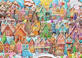 Gingerbread City Jigsaw Puzzle