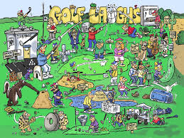 Golf Laughs Jigsaw Puzzle