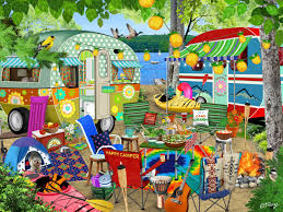 Gone Camping Jigsaw Puzzle