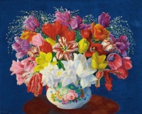 Grand Bouquet de Tulipes Jigsaw Puzzle