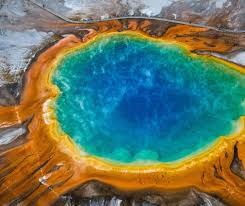 Grand Prismatic Spring in Yellowstone National Park Puzzles Jigsaw