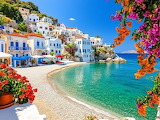 Greek Cove Jigsaw Puzzle
