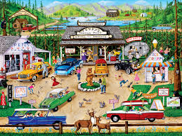 Greetings from The National Parks Jigsaw Puzzle