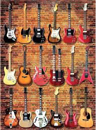 Guitar Collection Jigsaw Puzzle