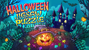 Desenhos de Halloween Jigsaw Puzzle para colorir