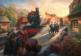 Harry Potter Kinkade Puzzles Jigsaw