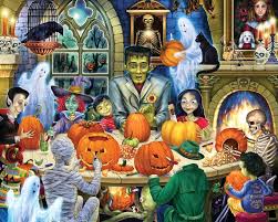 Haunted House Party Jigsaw Puzzle
