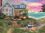 Heart Beach Jigsaw Puzzle