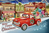 Here comes Santa Claus Jigsaw Puzzle