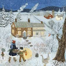 Homeward Winter Scene Jigsaw Puzzle