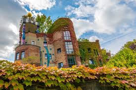 Hundertwasserhaus Bad Soden Autumn Jigsaw Puzzle