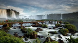 Desenhos de Iguazu Falls Scenes Jigsaw Puzzle para colorir