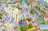 Desenhos de In Berlin Jigsaw Puzzle para colorir