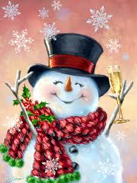 Jolly Snowman Jigsaw Puzzle