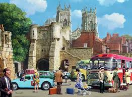 Arriving in York, England Jigsaw Puzzle