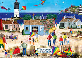 Kite Flight Jigsaw Puzzle
