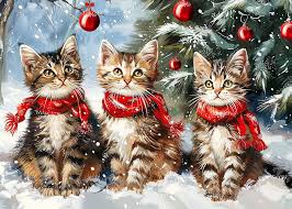 Kittens Christmas Jigsaw Puzzle