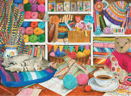 Knit and Crochet Jigsaw Puzzle