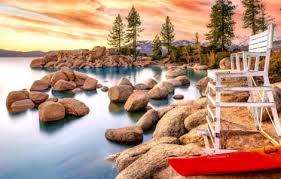 Lake Tahoe Sunset Jigsaw Puzzle