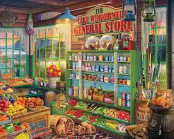 Lake Windermere General Store Jigsaw Puzzle