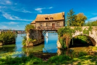 Le Vieux-Moulin, Vernon, France Jigsaw Puzzle