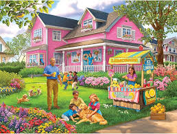 Lemonade On The Lawn Jigsaw Puzzle