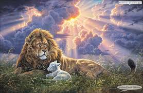 Lion and Lamb – Abraham Hunter Jigsaw Puzzle