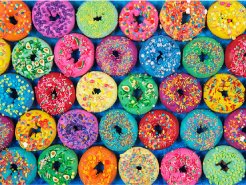 Lots of Sprinkles Donuts Jigsaw Puzzle