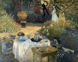 Lunch in The Garden – Claude Monet Jigsaw Puzzle