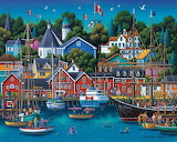 Lunenburg, Nova Scotia, Canada – Art Jigsaw Puzzle