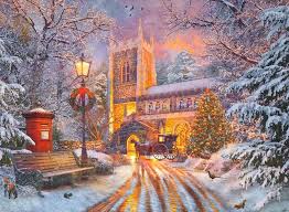 Magical Christmas Scene Jigsaw Puzzle