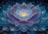 Mandala Lotus Flower Jigsaw Puzzle