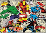 Marvel Comics Collage Jigsaw Puzzle