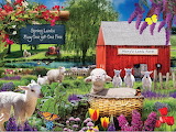 Mary’s Spring Lamb Sale Jigsaw Puzzle