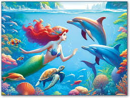 Mermaid Undersea Princess Jigsaw Puzzle