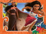 Desenhos de Moana 2 Princess Jigsaw Puzzle para colorir