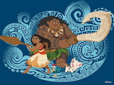 Moana and Maui Disney Jigsaw Puzzle
