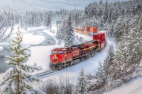 Morant’s Curve, Banff National Park Jigsaw Puzzle