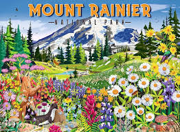 Mount Rainier National Park Jigsaw Puzzle 2