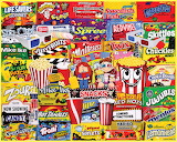 Desenhos de Movie Snacks Jigsaw Puzzle para colorir