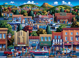 Mt Airy Mayberry – Eric Dowdle Puzzles Jigsaw