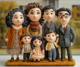 Needle-Felt Family Jigsaw Puzzle