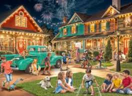 Neighborhood Fun Summer Jigsaw Puzzle