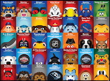 Desenhos de NHL Mascots – Sports Jigsaw Puzzle para colorir