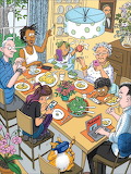 No longer Family Dinner Jigsaw Puzzle
